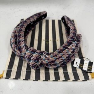Lele Sadoughi Tweed Veronica Headband